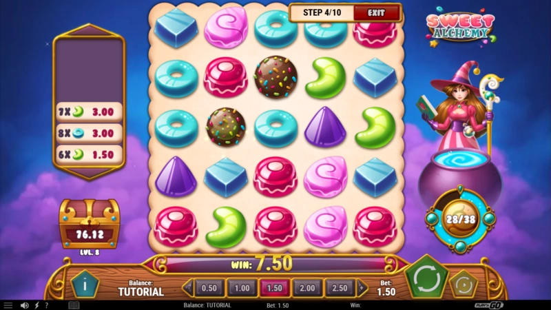 Sweet Alchemy slot demo